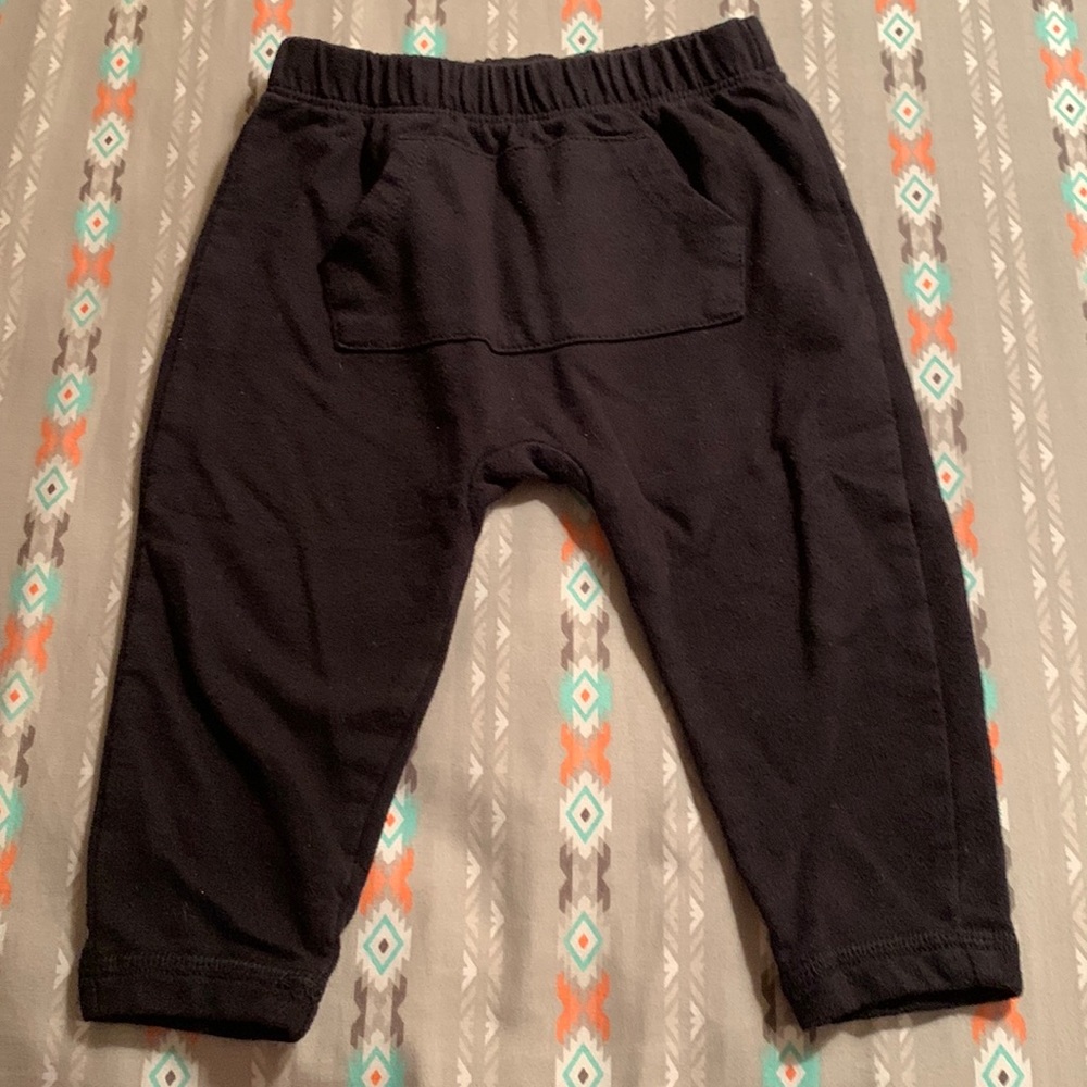 Black Pants with Front Pocket